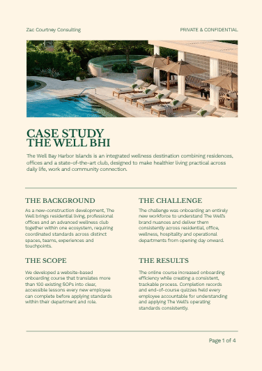 The Well case study cover